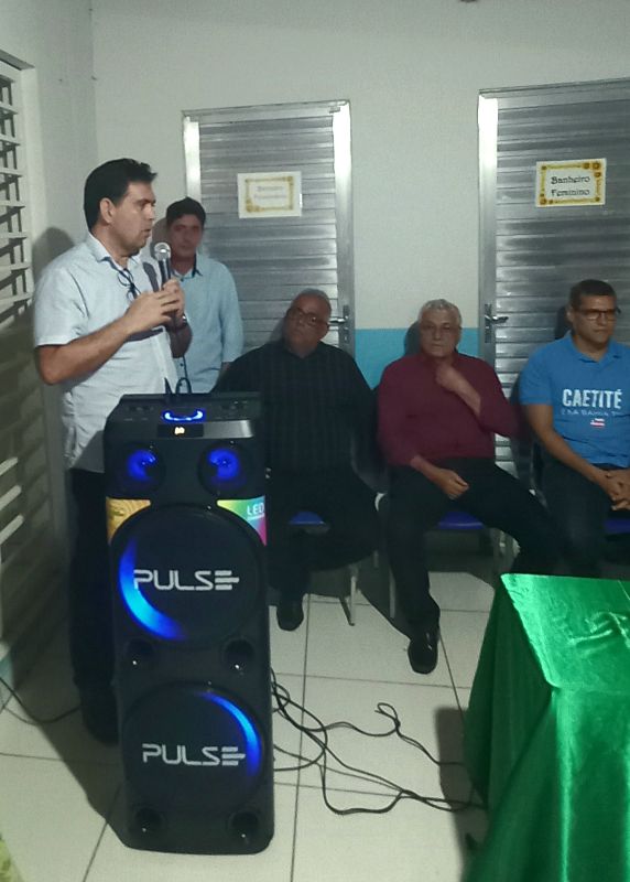 Pré- candidato à deputado federal Jayme Vieira Lima esteve pela primeira vez em Caetité no povoado de Campinas em Santa Luzia. — imagem 8